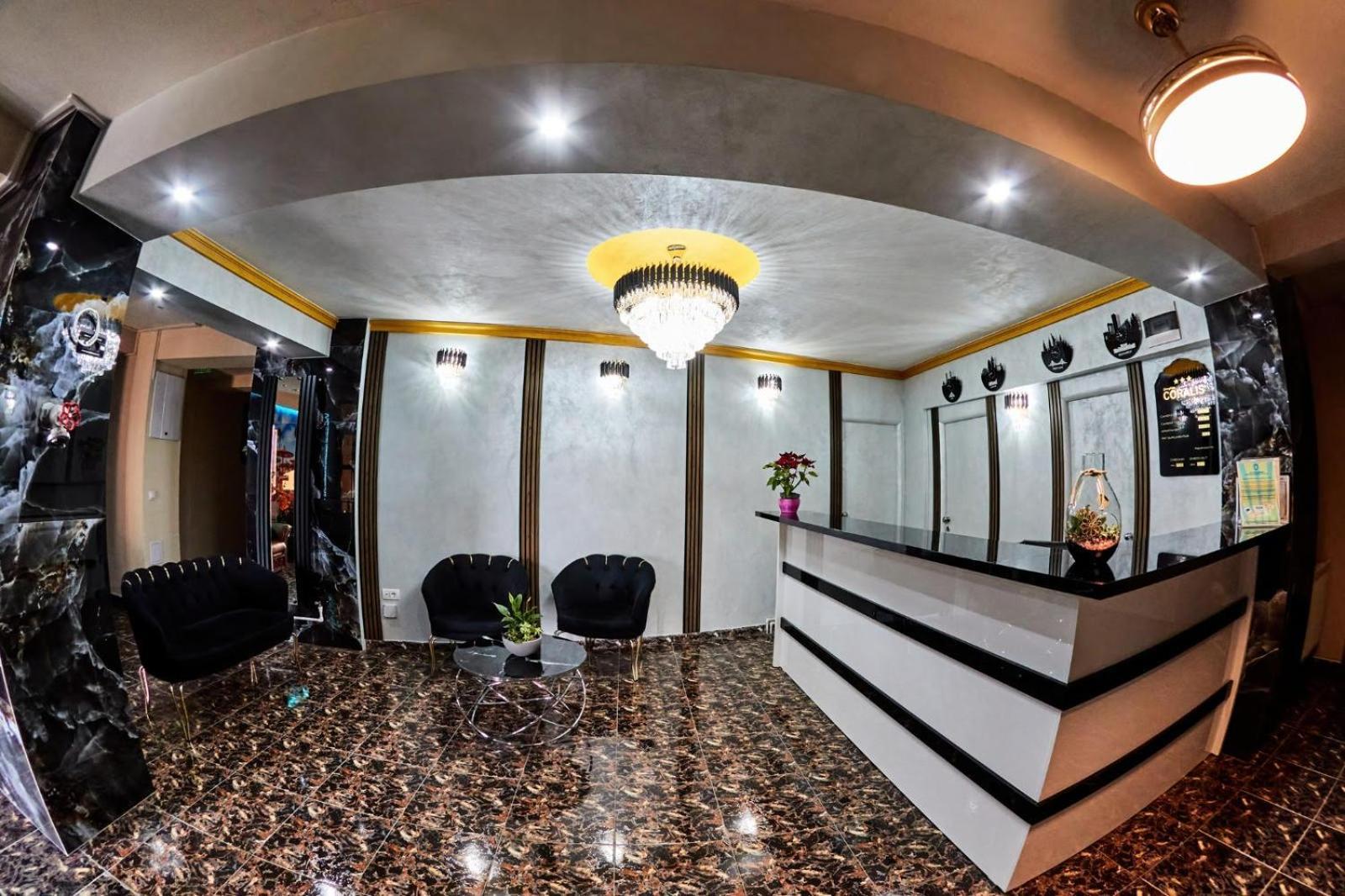 Hotel Coralis Eforie Bagian luar foto