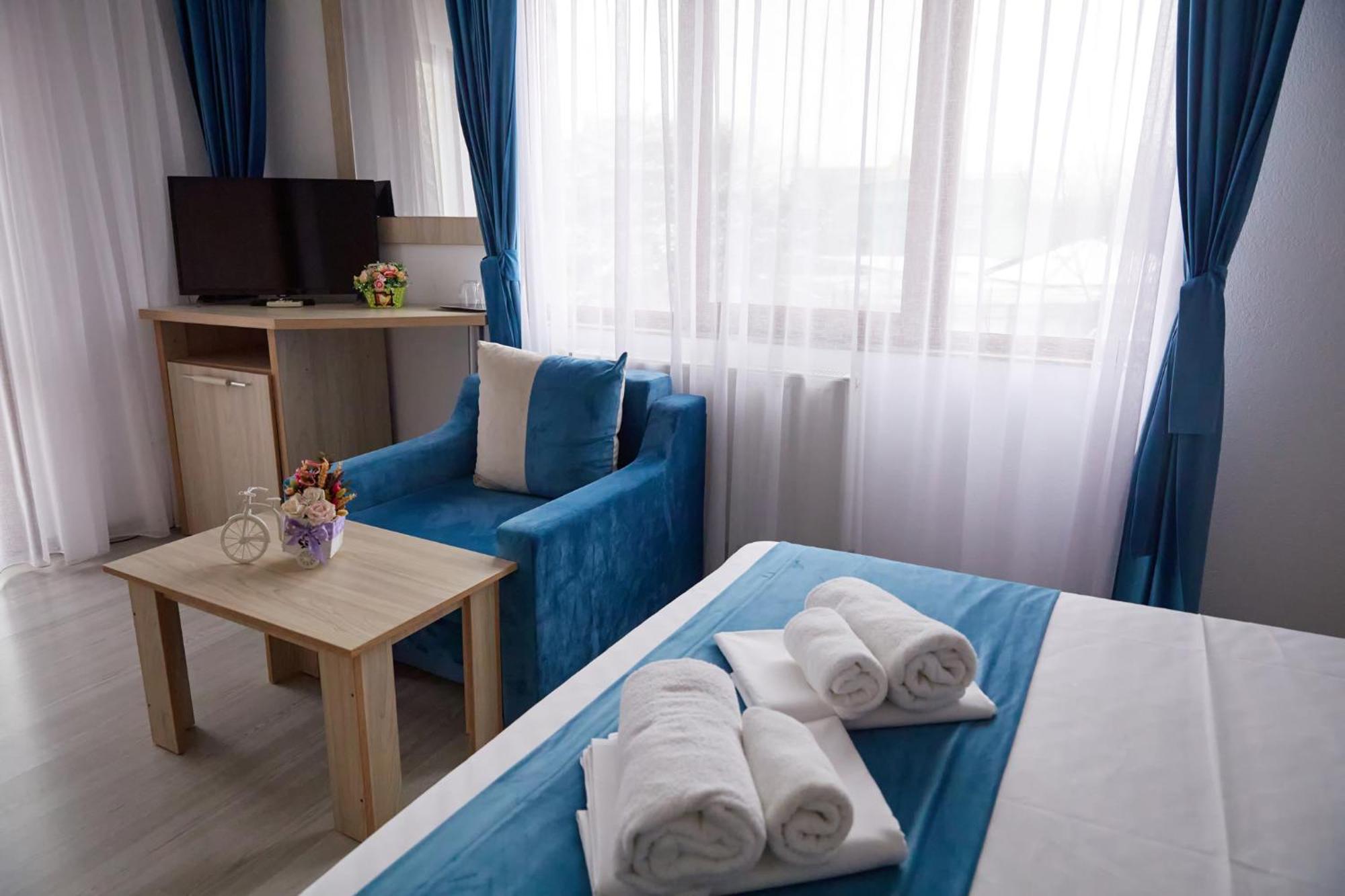 Hotel Coralis Eforie Bagian luar foto