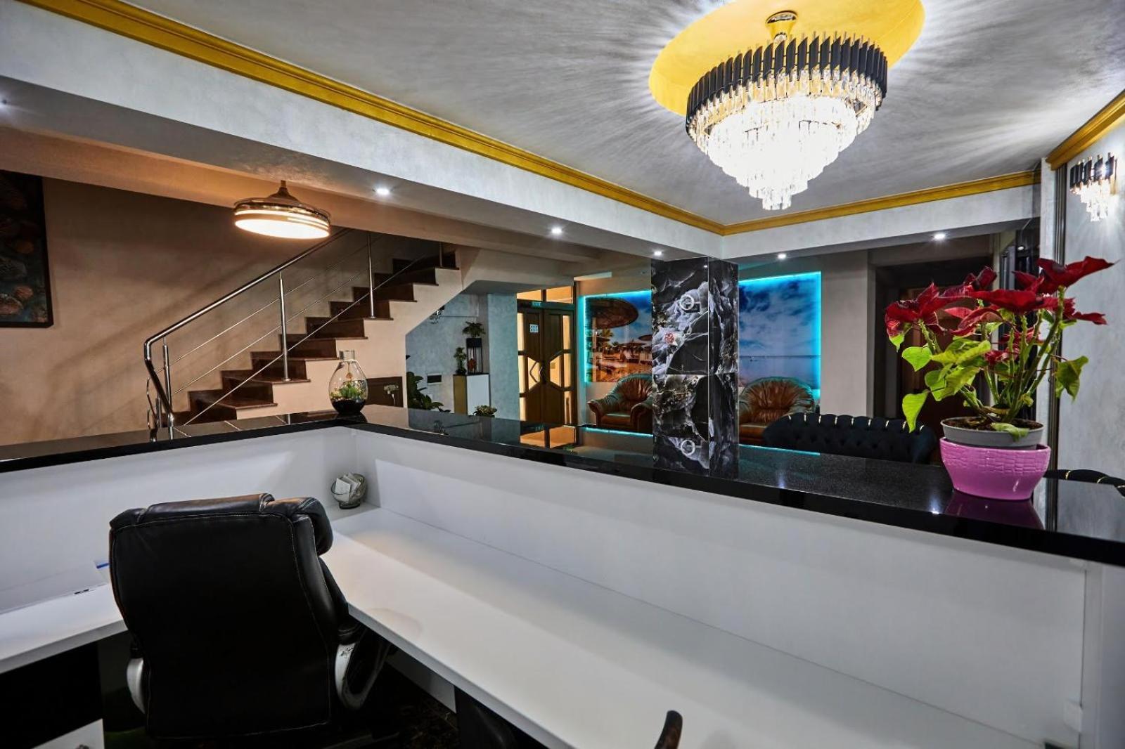 Hotel Coralis Eforie Bagian luar foto