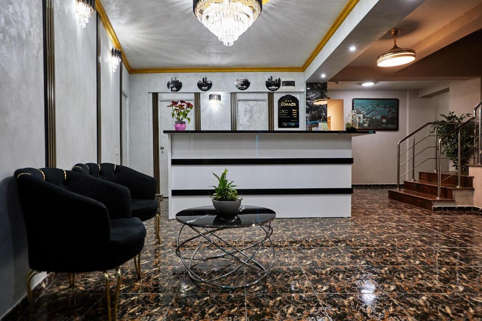 Hotel Coralis Eforie Bagian luar foto